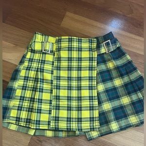 Topshop Plaid Skirt